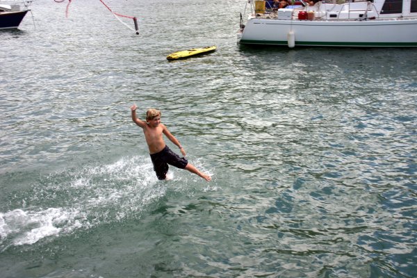 Matthew shows off his style.